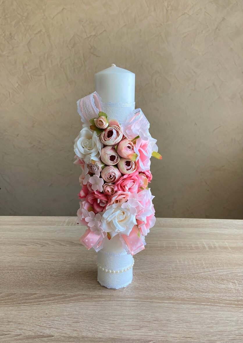 trusou de botez cu lumanare