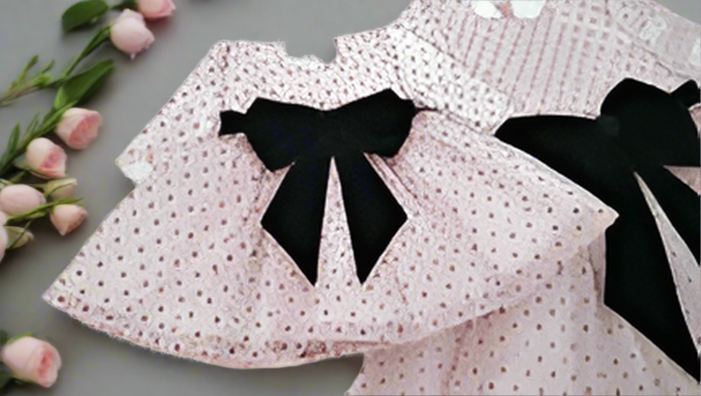 Rochita eleganta botez pentru fetite